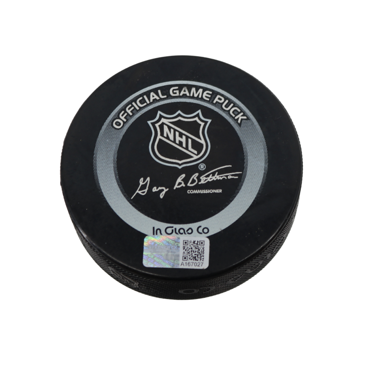 Mark Messier New York Rangers Signed Official Rangers Logo Puck