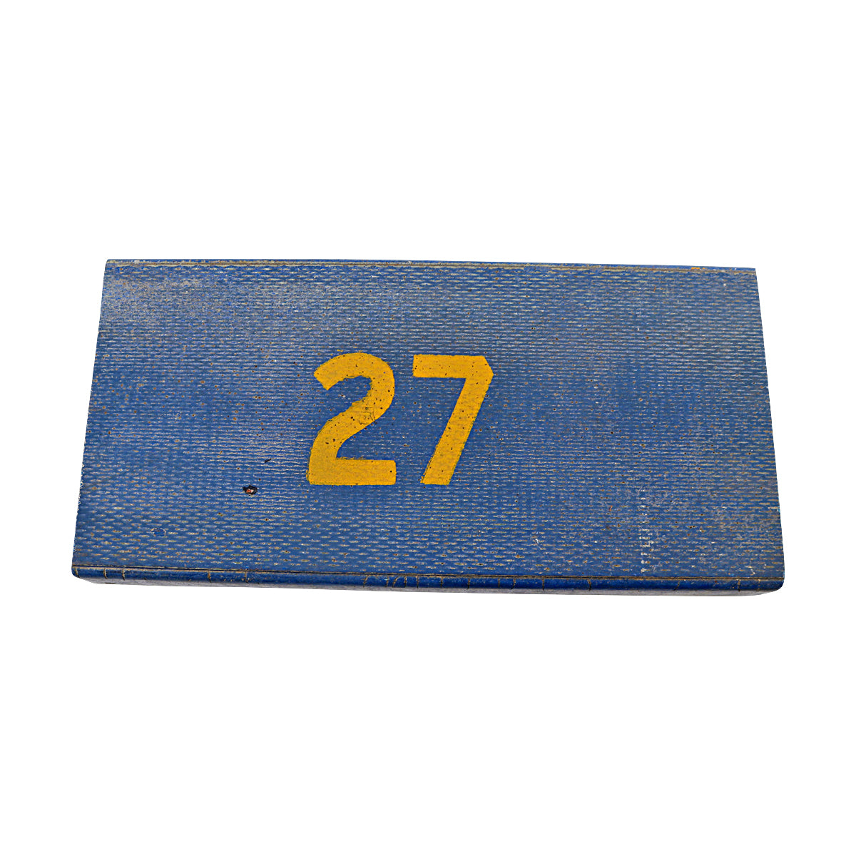 Michigan Wolverines Authentic 60's-90's Big House Fiberglass #27 Bleacher Seat-Powers Sports Memorabilia