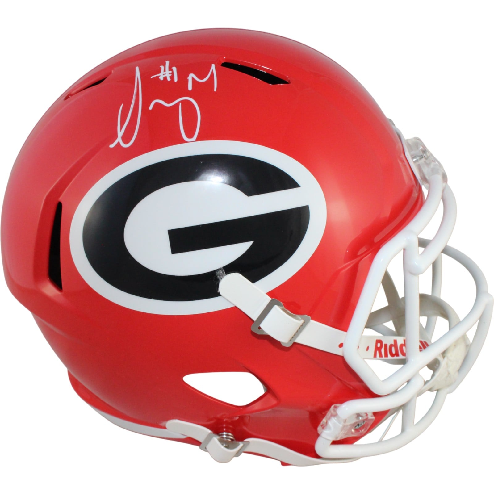 Sony Michel Signed Georgia Bulldogs Full-Size Helmet – Beckett Authenticated-Powers Sports Memorabilia