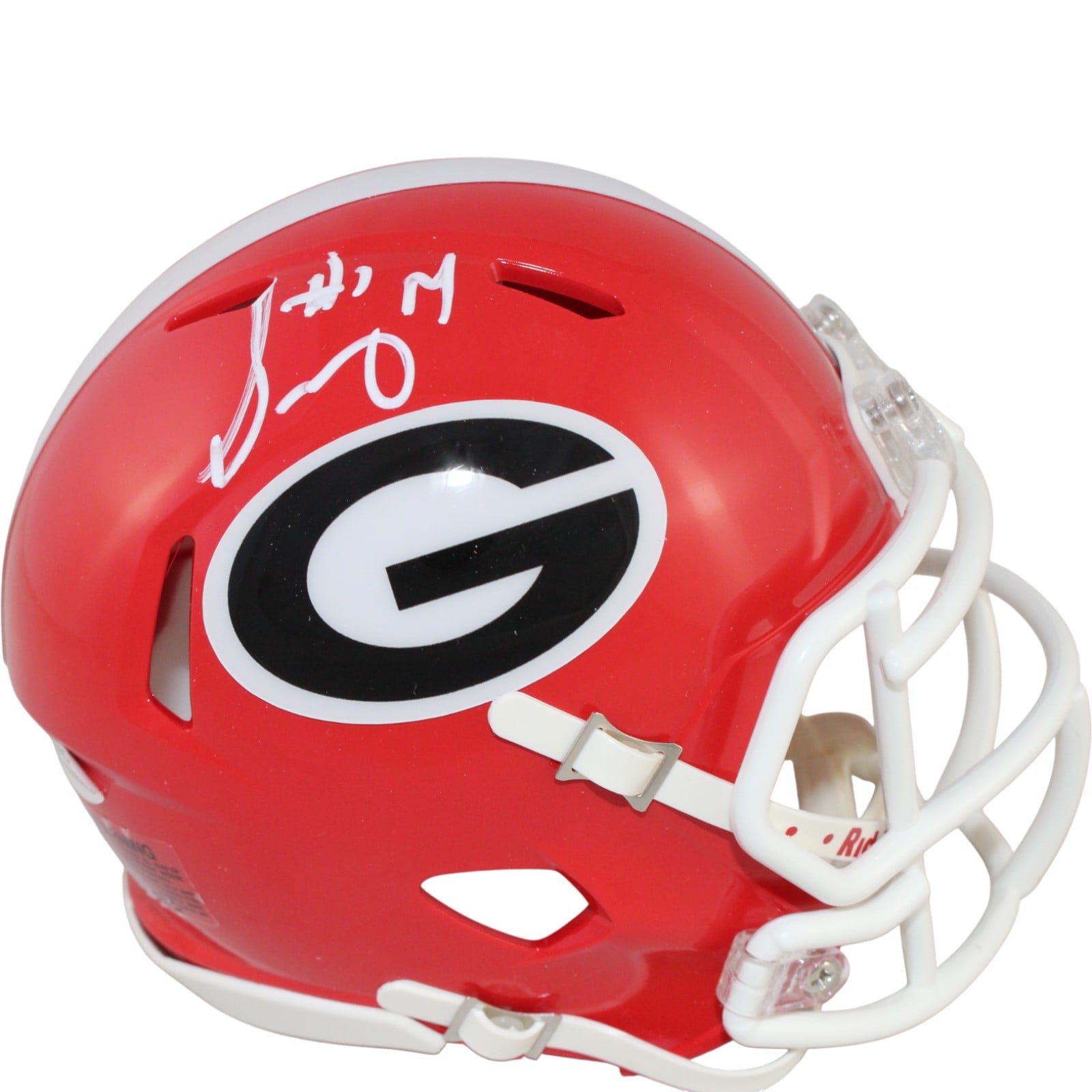 Sony Michel Signed Georgia Bulldogs Mini Helmet – Beckett Authenticated-Powers Sports Memorabilia