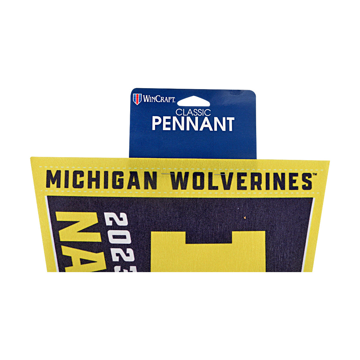 Michigan Wolverines 2023 National Champions 12x30 Pennant-Powers Sports Memorabilia