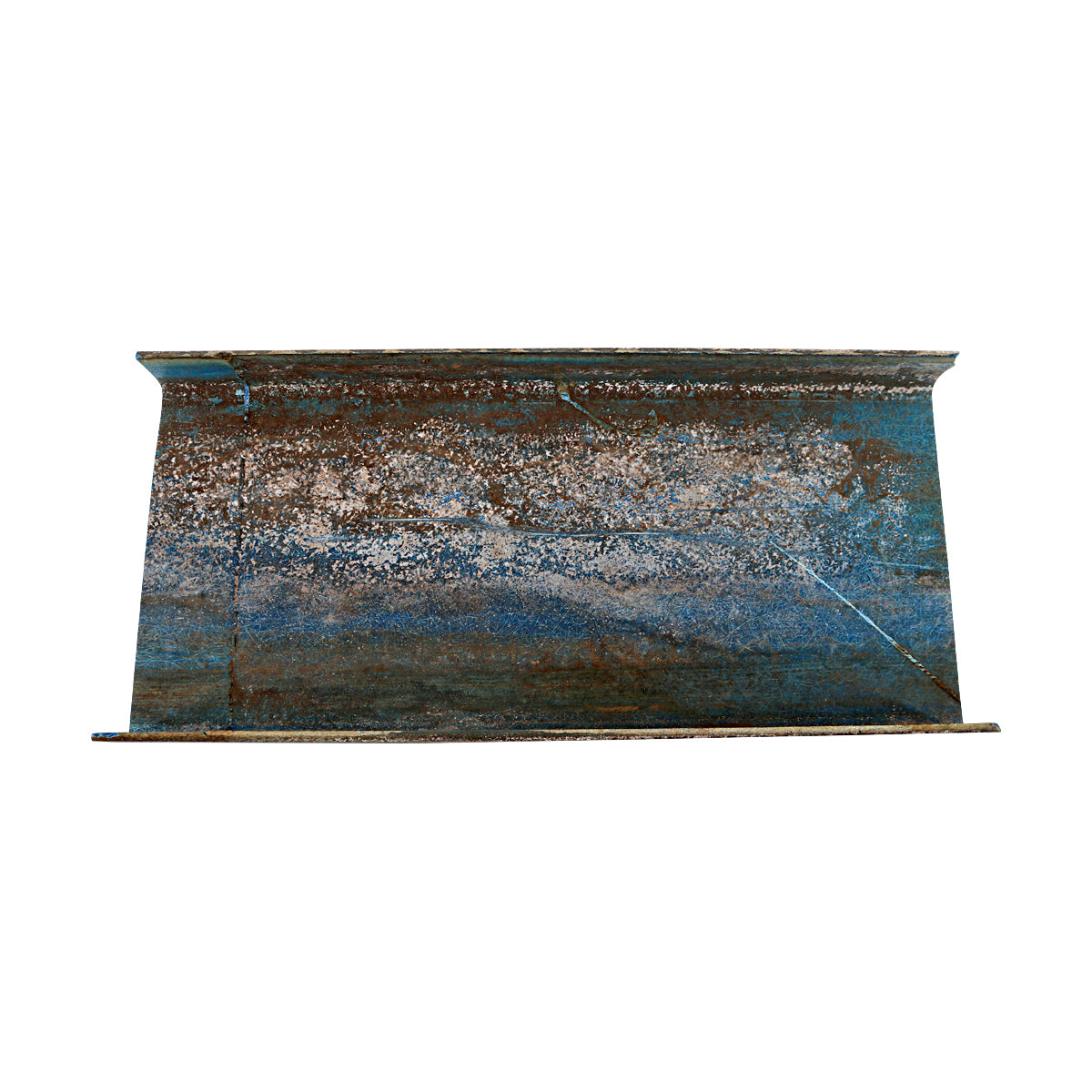 University of Michigan Authentic 1960's to 1990's Blue Fiberglass Bleacher Seat Piece 26 8x17-Powers Sports Memorabilia
