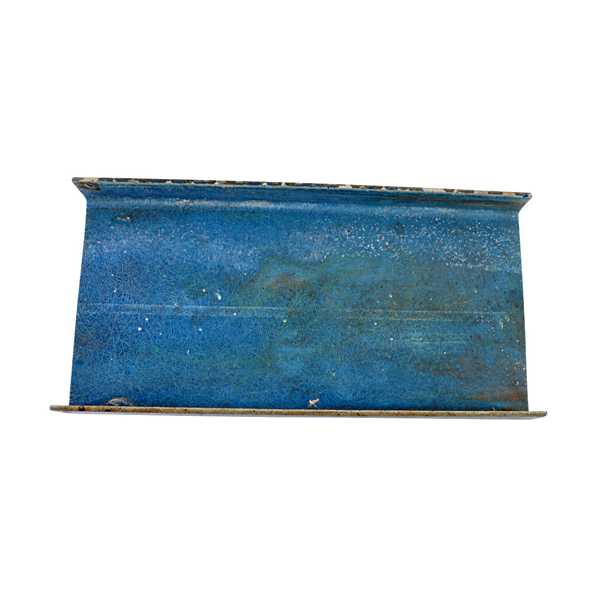 University of Michigan Authentic 1960's to 1990's Blue Fiberglass Bleacher Seat Piece 27 8x17-Powers Sports Memorabilia