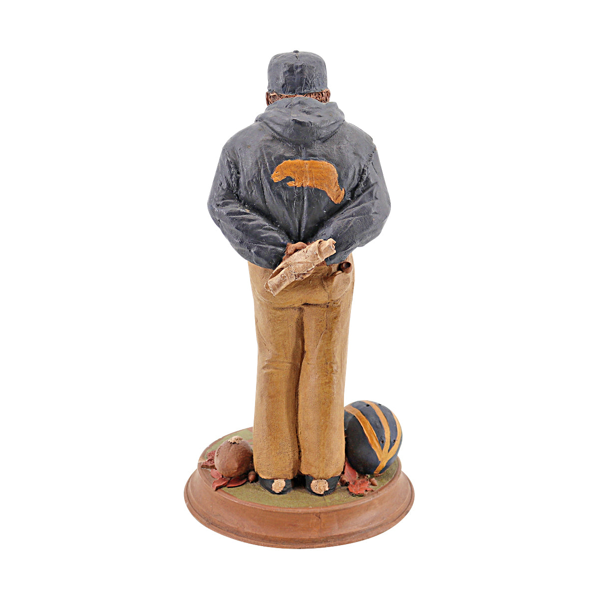 Bo Schembechler University of Michigan Statue Signed by Artist Tom Clark-Powers Sports Memorabilia