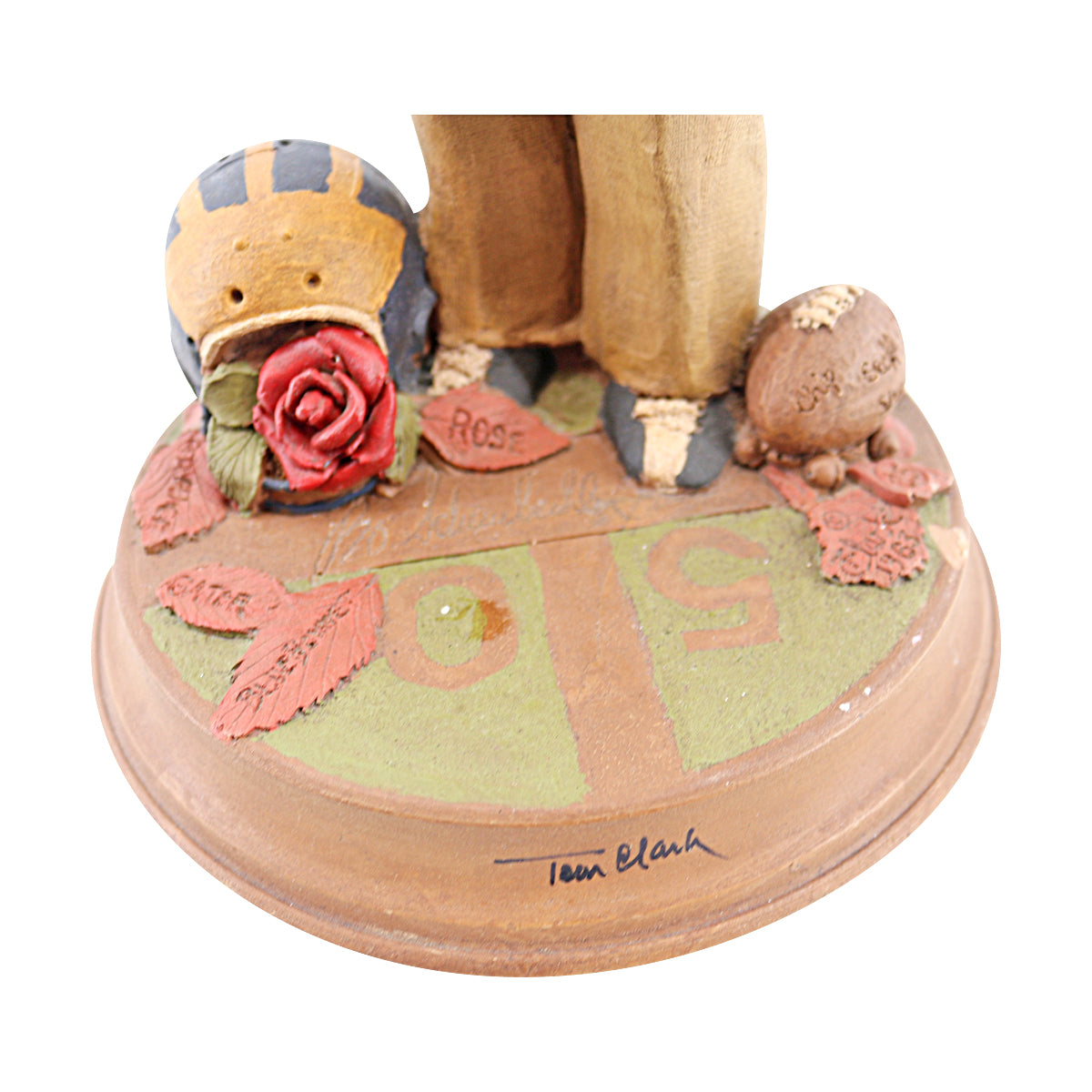 Bo Schembechler University of Michigan Statue Signed by Artist Tom Clark-Powers Sports Memorabilia