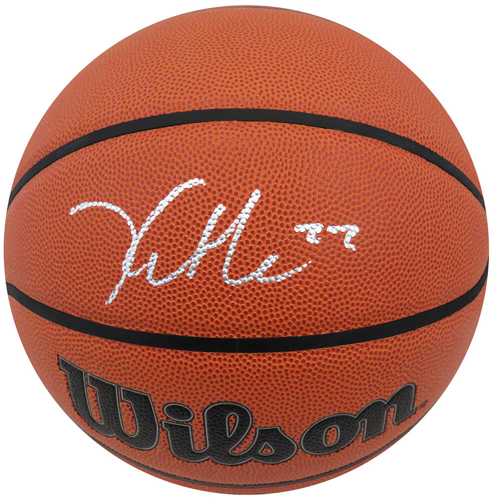 Khris Middleton Autographed Wilson Indoor/Outdoor NBA Basketball-Powers Sports Memorabilia