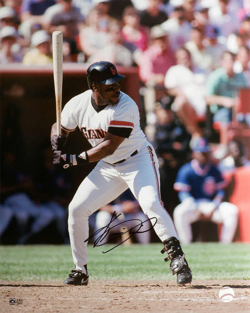 Kevin Mitchell Autographed San Francisco Giants Batting Action 16x20 Photo-Powers Sports Memorabilia