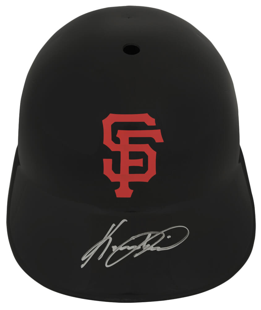 Kevin Mitchell Autographed San Francisco Giants Replica Souvenir Batting Helmet-Powers Sports Memorabilia
