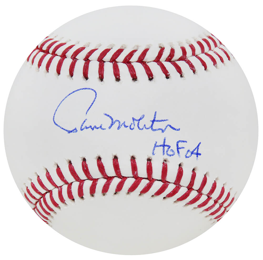 Paul Molitor Autographed Rawlings Official MLB Baseball with HOF 04-Powers Sports Memorabilia