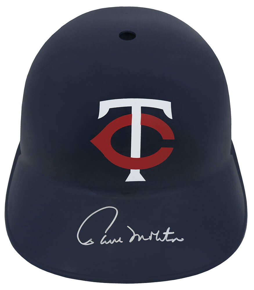 Paul Molitor Autographed Minnesota Twins Replica Souvenir Batting Helmet-Powers Sports Memorabilia