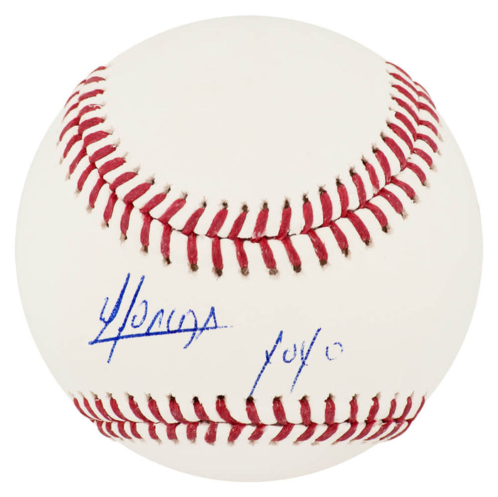 Yoan Moncada Autographed Rawlings Official MLB Baseball with Yoyo - (Fanatics)-Powers Sports Memorabilia