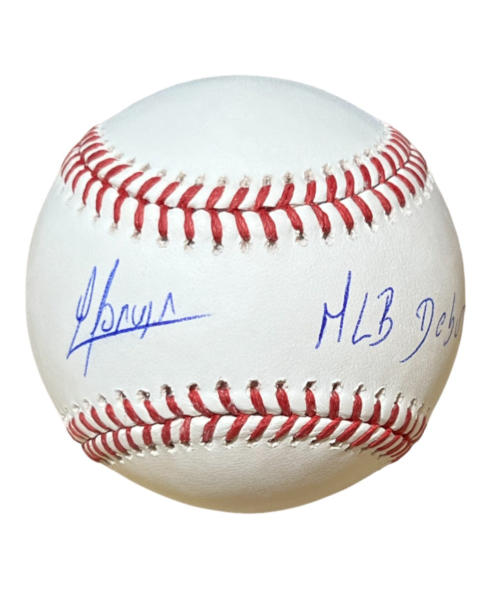 Yoan Moncada Chicago White Sox Signed Baseball - ROMLB Baseball White Sox MLB Debut MLB-Powers Sports Memorabilia
