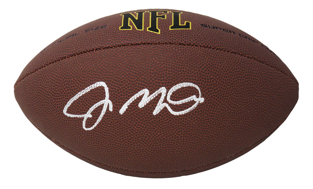 Joe Montana Autographed Wilson Super Grip Full Size NFL Football-Powers Sports Memorabilia