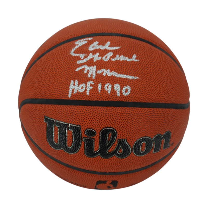 Earl Monroe New York Knicks Signed The Pearl, HOF 1990 Wilson NBA Basketball-Powers Sports Memorabilia
