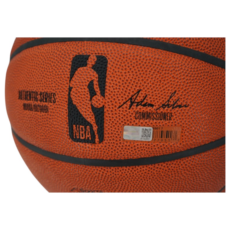 Earl Monroe New York Knicks Signed The Pearl, HOF 1990 Wilson NBA Basketball-Powers Sports Memorabilia