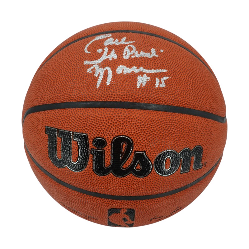 Earl Monroe New York Knicks Signed The Pearl Wilson NBA Basketball-Powers Sports Memorabilia