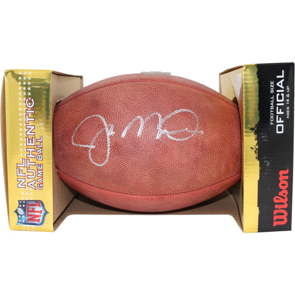 Joe Montana Signed San Francisco 49ers NFL Wilson Football – Beckett Authenticated-Powers Sports Memorabilia