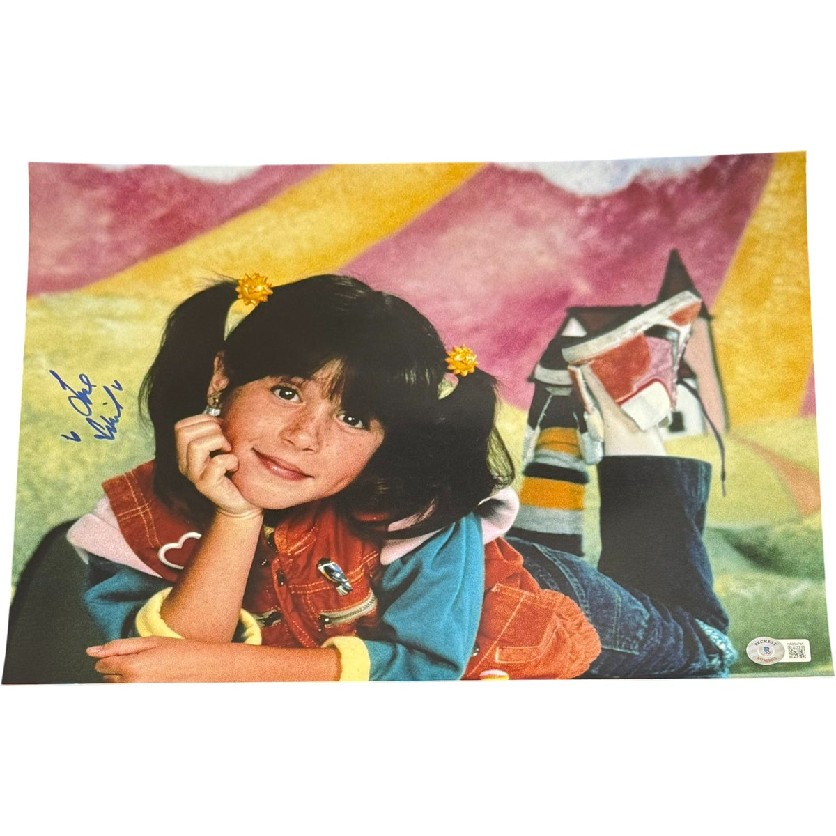 Soleil Moon Punky Brewster Signed 11x14 Photo - Beckett Beckett-Powers Sports Memorabilia