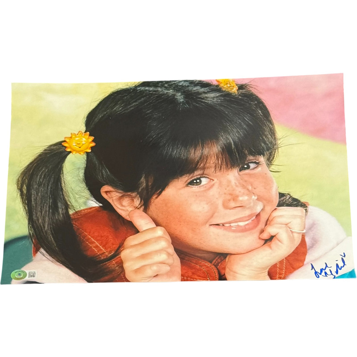 Soleil Moon Punky Brewster Signed 11x14 Photo - Beckett Beckett - 54351-Powers Sports Memorabilia