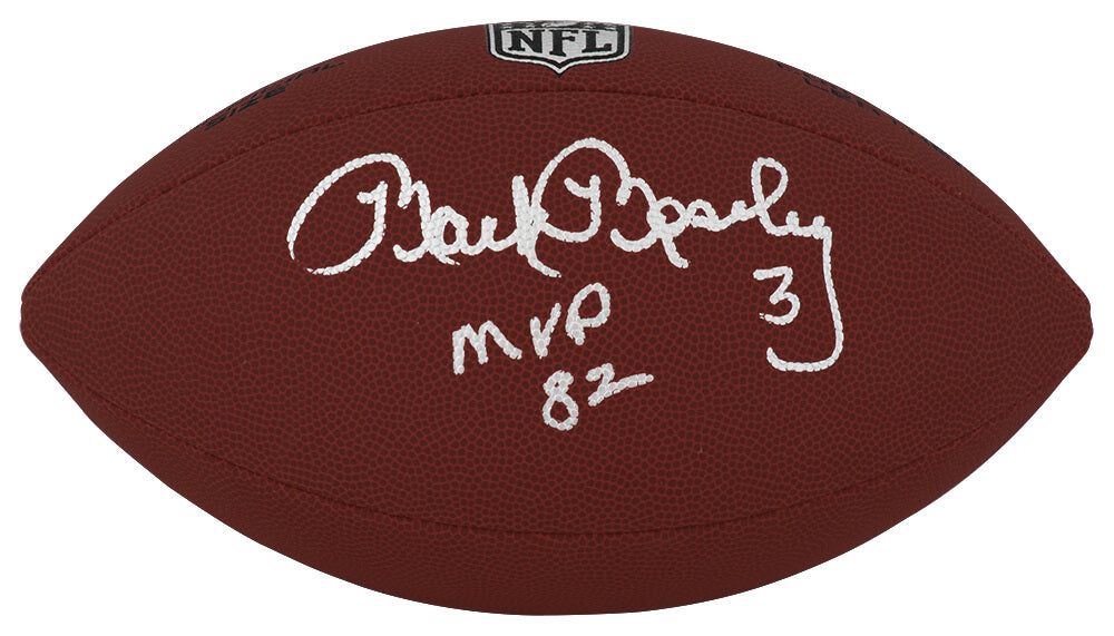 Mark Moseley Autographed Wilson Limited Full Size NFL Football with MVP'82-Powers Sports Memorabilia