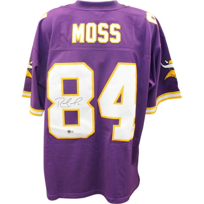 Randy Moss Signed Minnesota Vikings Mitchell & Ness 2XL Jersey – Beckett Authenticated-Powers Sports Memorabilia