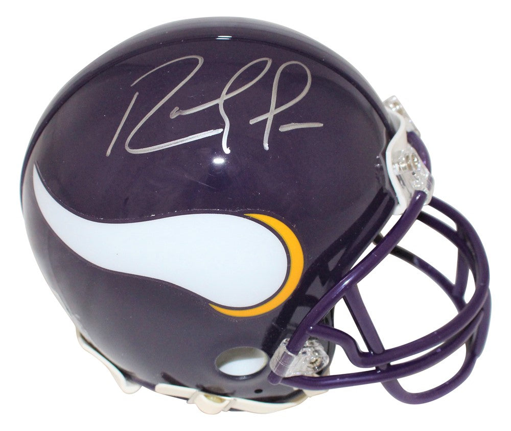 Randy Moss Minnesota Vikings Signed Mini Helmet - '83-'01 VSR4 Beckett-Powers Sports Memorabilia