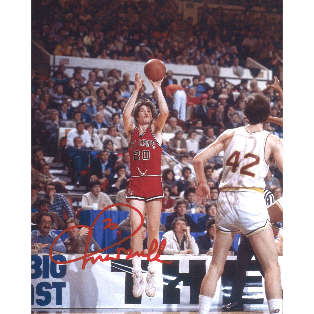Chris Mullin St. Johns Signed 8x10 Photo-Powers Sports Memorabilia