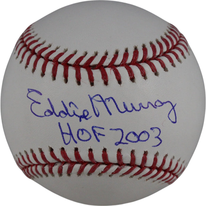 Eddie Murray Signed Baltimore Orioles OML Ball HOF – Beckett Witness Authenticated-Powers Sports Memorabilia