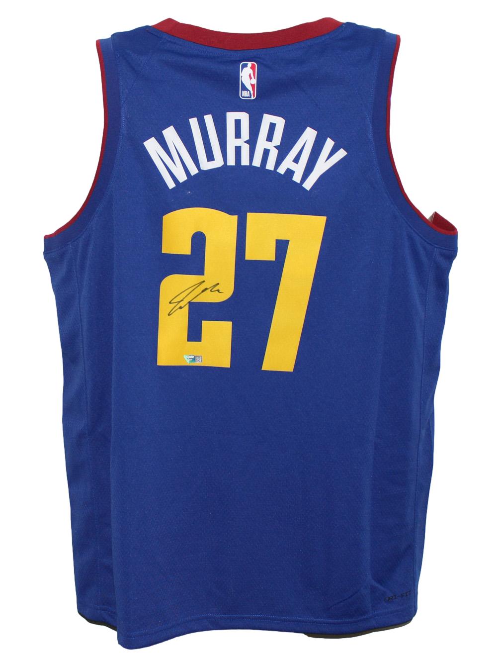 Jamal Murray Signed Denver Nuggets Blue Dri-Fit XL Jersey – Fanatics Authenticated-Powers Sports Memorabilia