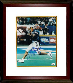 Jabar Gaffney Autographed Florida Gators 8 x 10 Photograph Custom Framing-Powers Sports Memorabilia