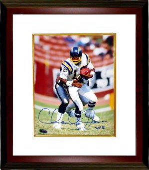 Charlie Joiner Autographed San Diego Chargers 8 x 10 Photograph HOF 96 Custom Framing - CTBL_MW1136-Powers Sports Memorabilia