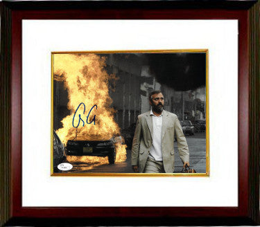 George Clooney Autographed Syriana 8 x 10 Photograph Custom Framing - JSA Hologram #T40864 (horizontal)-Powers Sports Memorabilia