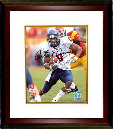 Antoine Cason Autographed Arizona Wildcats NCAA College 8 x 10 Photograph Custom Framing - Tri-Star Hologram-Powers Sports Memorabilia