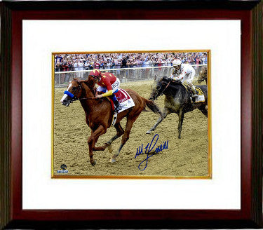 Mike E. Smith Autographed Justify 2018 Belmont Stakes 16 x 20 Photograph Custom Framing Triple Crown- Steiner Hologram - CTBL_MB22551-Powers Sports Memorabilia