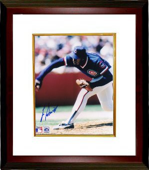 Lee Smith Autographed Chicago Cubs 8 x 10 Photograph Custom Framing - COA - CTBL_MW2456-Powers Sports Memorabilia