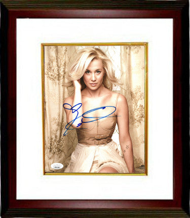 Kellie Pickler Autographed Sexy 8 x 10 Photograph Custom Framing- JSA #FF92106-Powers Sports Memorabilia