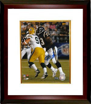 Marcus McNeill Autographed San Diego Chargers 8 x 10 Photograph Custom Framing - GTSM Hologram - CTBL_MW4090-Powers Sports Memorabilia
