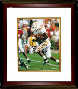 James Stewart Autographed Tennessee Volunteers 8 x 10 Photograph Custom Framing #33 - COA - CTBL_MW504-Powers Sports Memorabilia