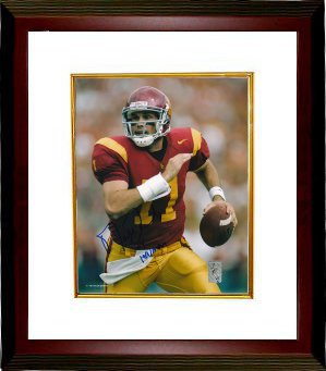 Matt Leinart Autographed USC Trojans 8 x 10 Photograph Custom Framing 04 Heisman- Leinart Hologram - CTBL_MW7432-Powers Sports Memorabilia