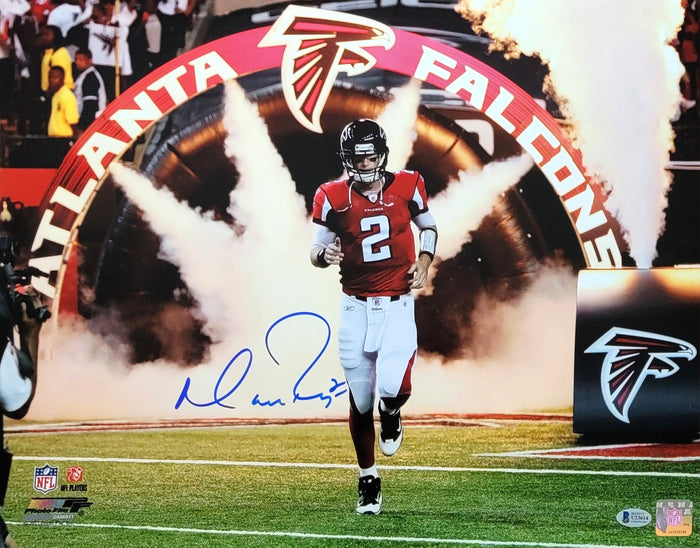Matt Ryan Signed Atlanta Falcons 16x20 Photo - Beckett-Powers Sports Memorabilia