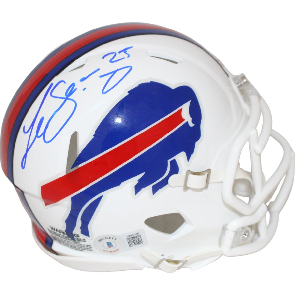 Lesean McCoy Signed Buffalo Bills Mini Helmet – Beckett Authenticated-Powers Sports Memorabilia