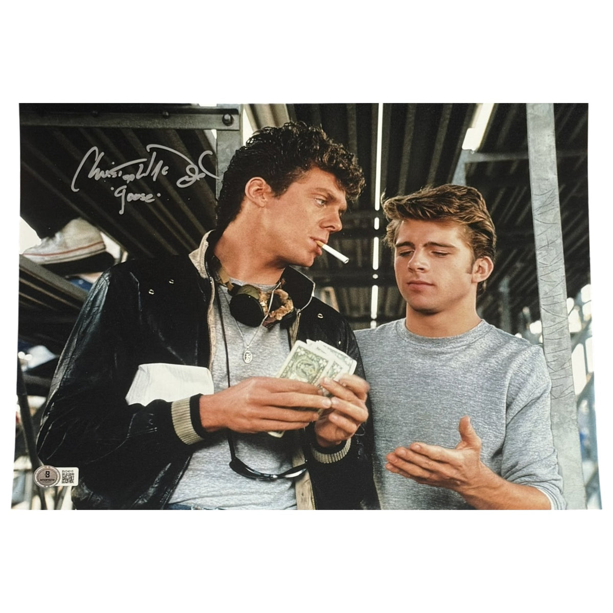 Christopher McDonald Grease 2 Signed 11x14 Photo - Goose Beckett Beckett-Powers Sports Memorabilia