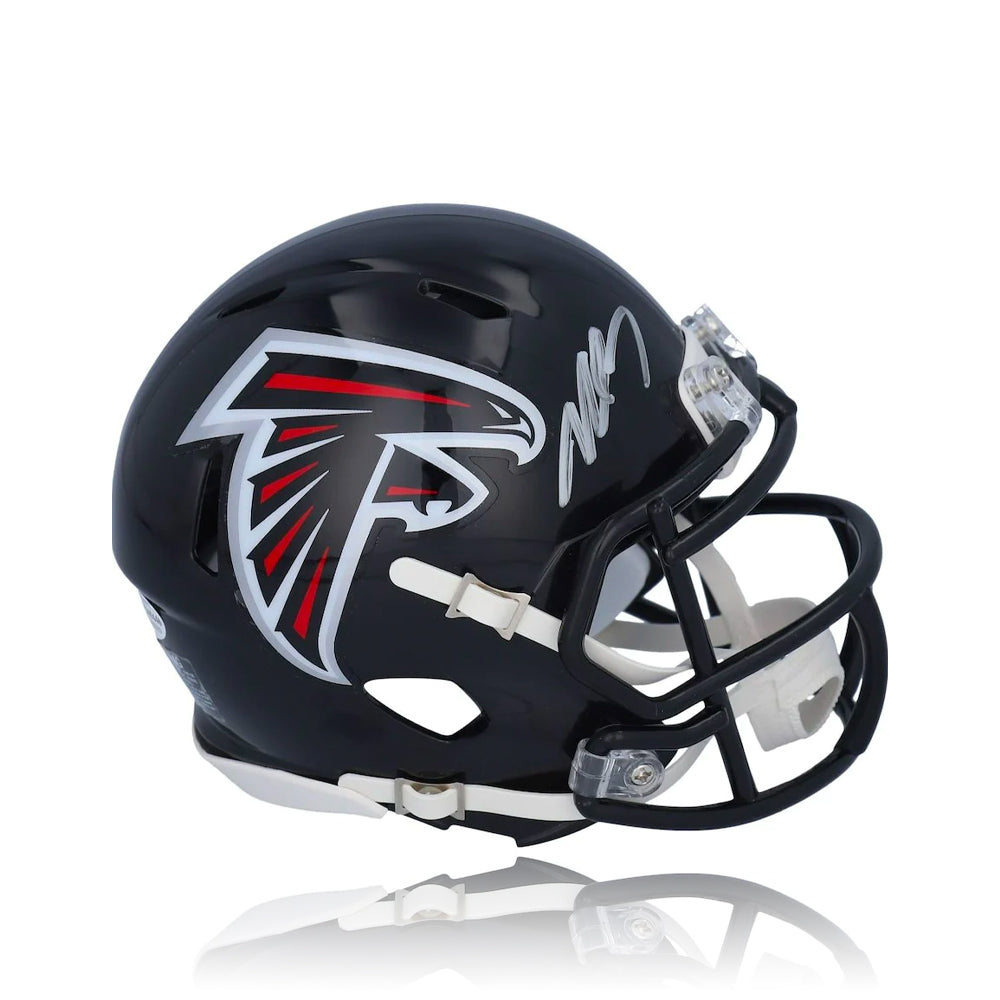 Michael Vick Atlanta Falcons Signed Speed Mini-Helmet-Powers Sports Memorabilia