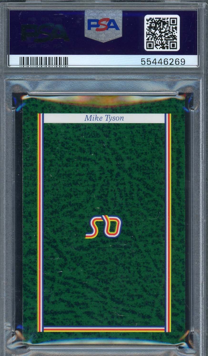 Mike Tyson 1987 A Question of Sport UK Boxing Rookie Card RC Graded PSA 6-Powers Sports Memorabilia