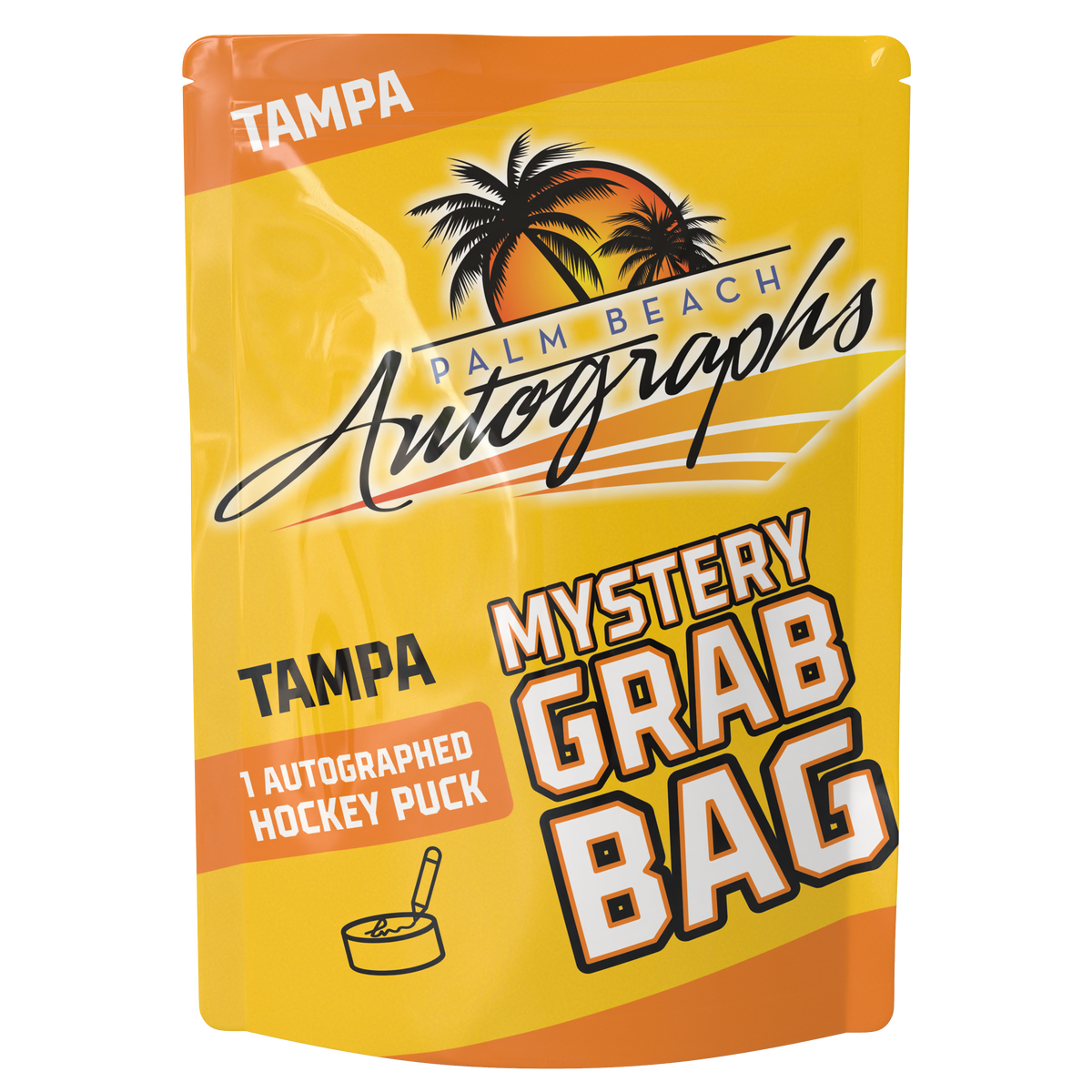 Autographed Mystery Grab Bag - Tampa Bay Lightning NHL Hockey Puck-Powers Sports Memorabilia
