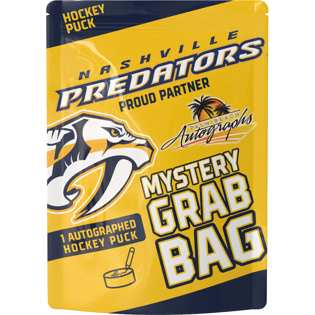 Autographed Mystery Grab Bag - Nashville Predators NHL Hockey Puck-Powers Sports Memorabilia