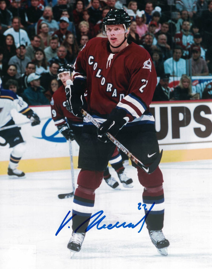 Vaclav Nedorost Signed Colorado Avalanche 8x10 Photo PF-Powers Sports Memorabilia