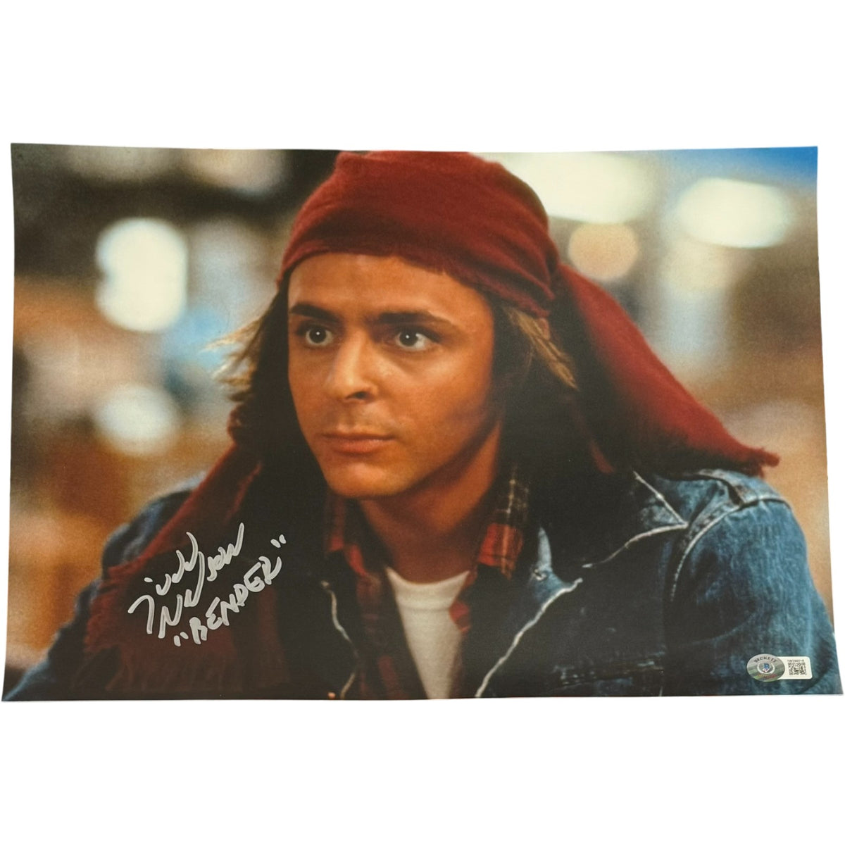 Judd Nelson Breakfast Club Signed 11x14 Photo - Bender Beckett Beckett-Powers Sports Memorabilia