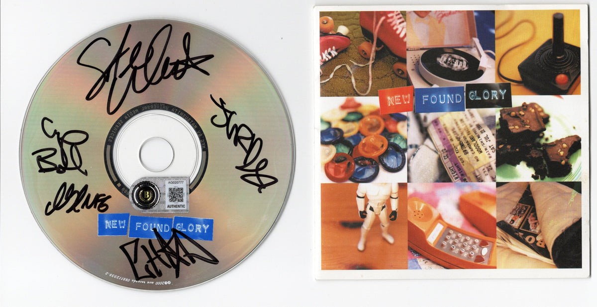 New Found Glory Signed CD Compact Disc With Cover – Beckett