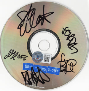 New Found Glory Signed CD With Cover - Beckett-Powers Sports Memorabilia
